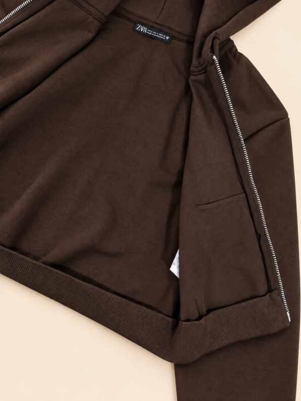 سویشرت کراپ Zara