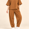file_00000000e6c081f5942ed63f86dda276 ست دورس و شلوار شتری Zara