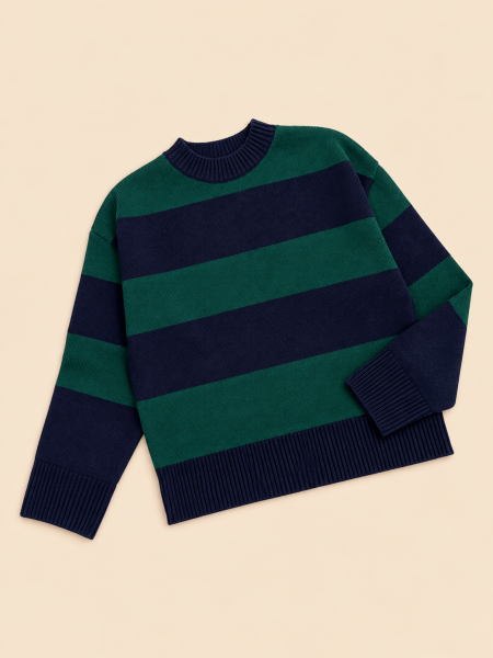 file_0000000074d882118619845e242c97e4 بلوز راه راه H&M ۲