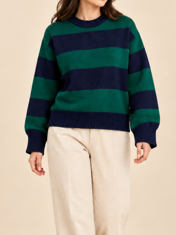 file_00000000f0b4820abd6cc7182e731ee5 بلوز راه راه H&M ۲